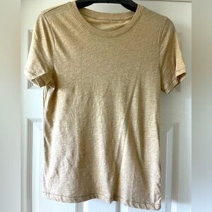 J. Crew Vintage Jersey Classic-Fit Crewneck T-Shirt, Hthr Oatmeal, Size XS